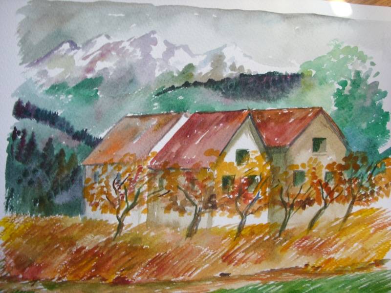 paisaje asturiano #2, Vidal Alcolea