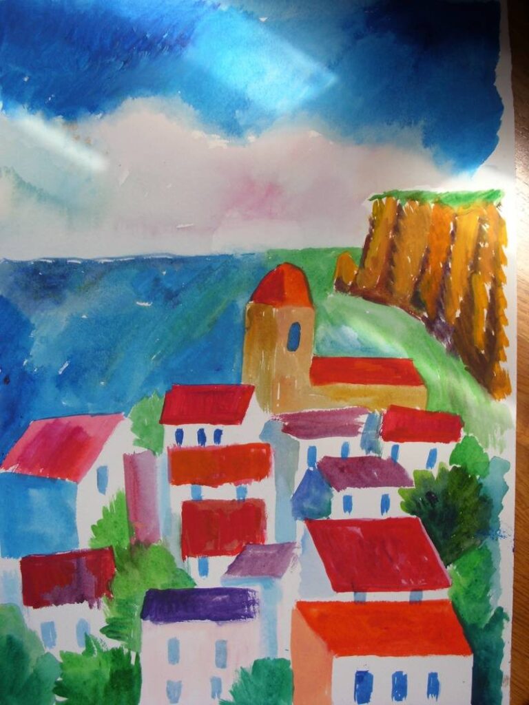 pueblo junto al mar, Vidal Alcolea