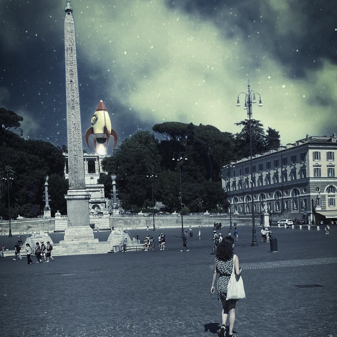 ... and even in the quietest moment # 01. NFT, john naccarato, 2022, rome