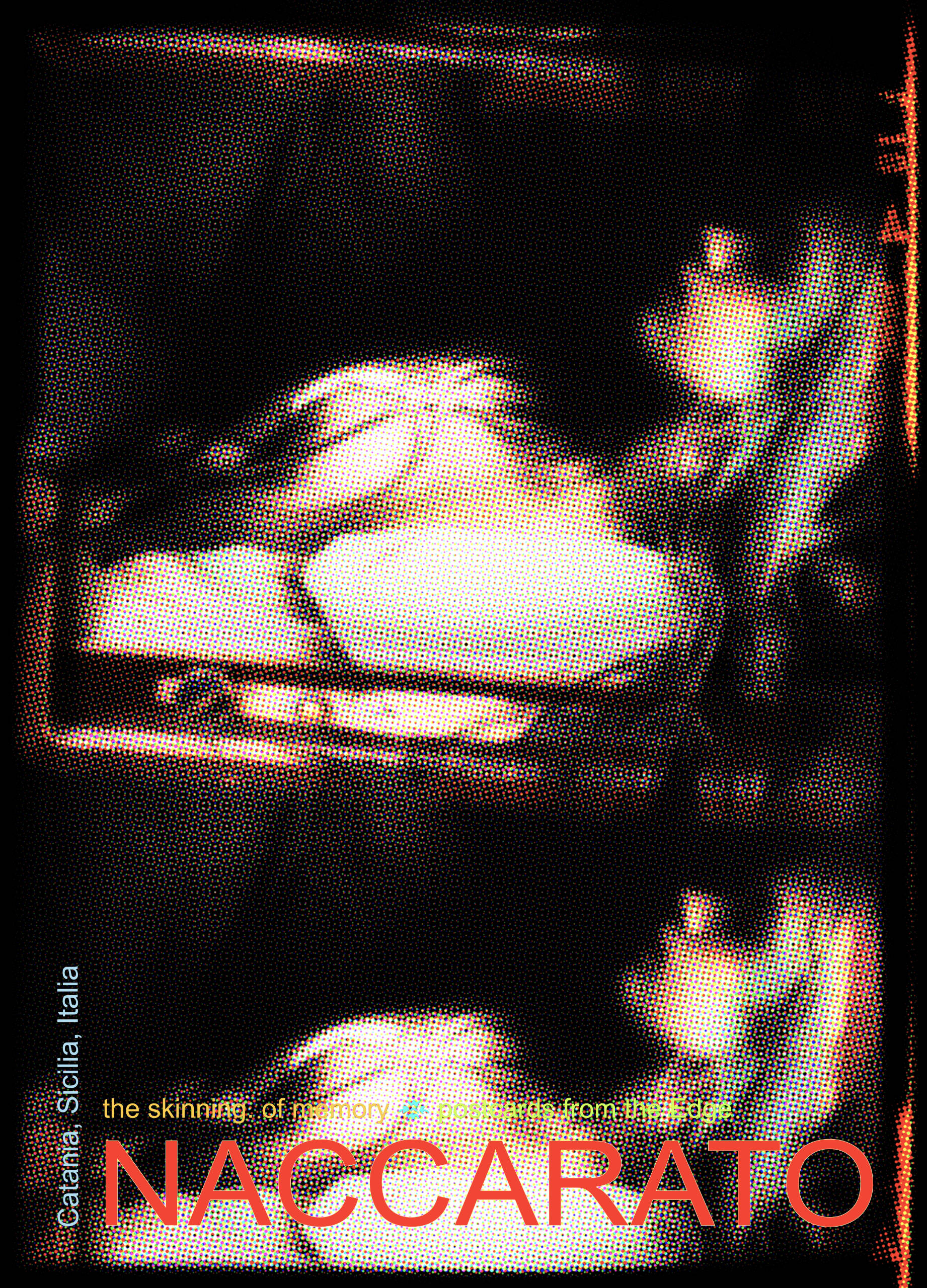 ❧ the skinning of Memory, Postcards from the Edge, Limited Edition Print and Postcard Series, Naccarato, 2024